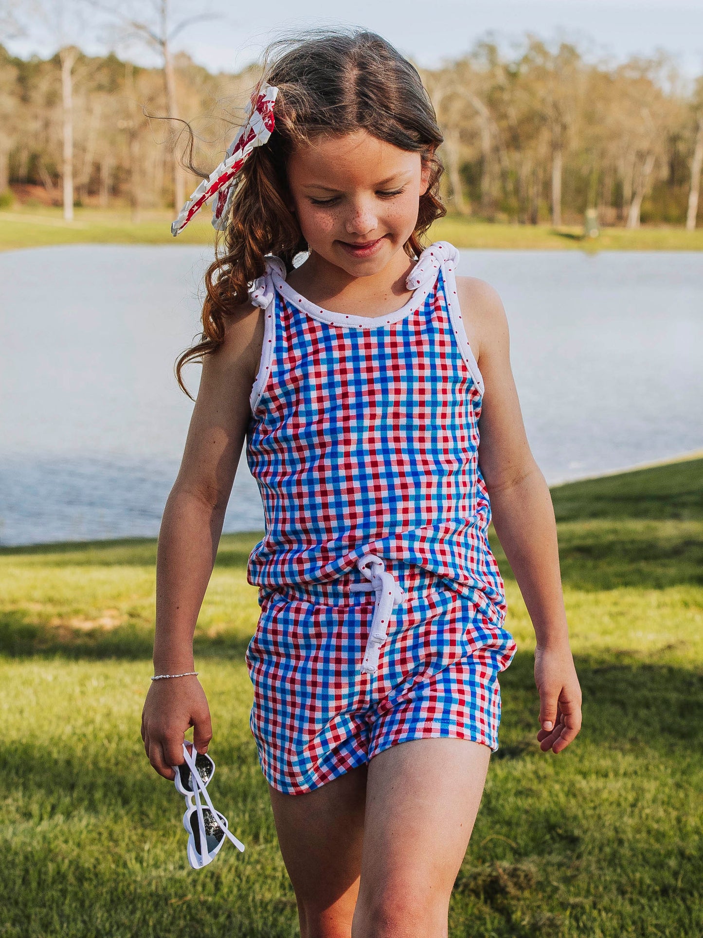 Terry Set - USA Gingham