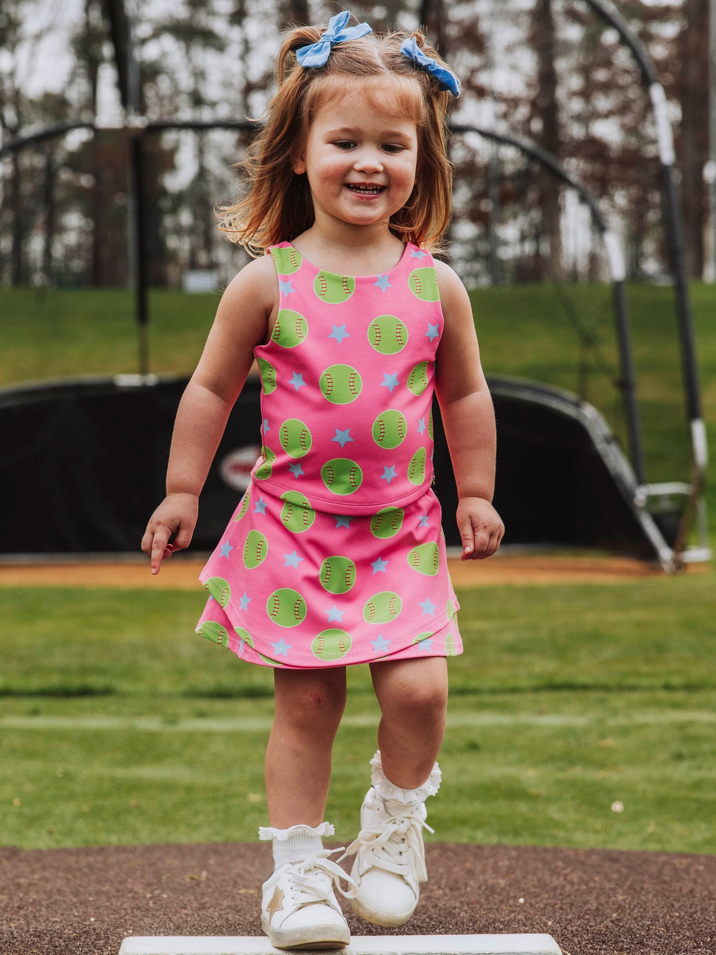 Active Skort Set - Softballs