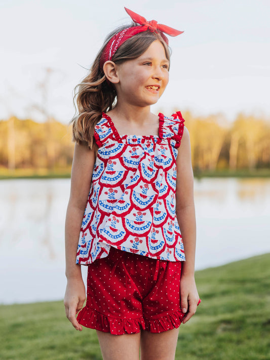 Summer Play Set - Patriotic Floral