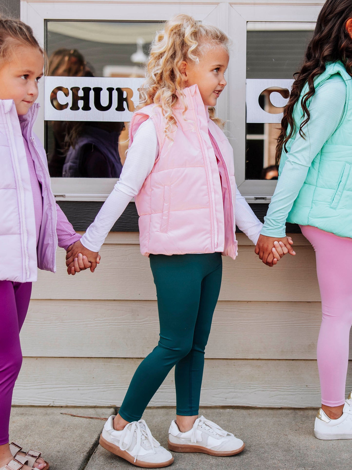 Performance Leggings - Aquamarine
