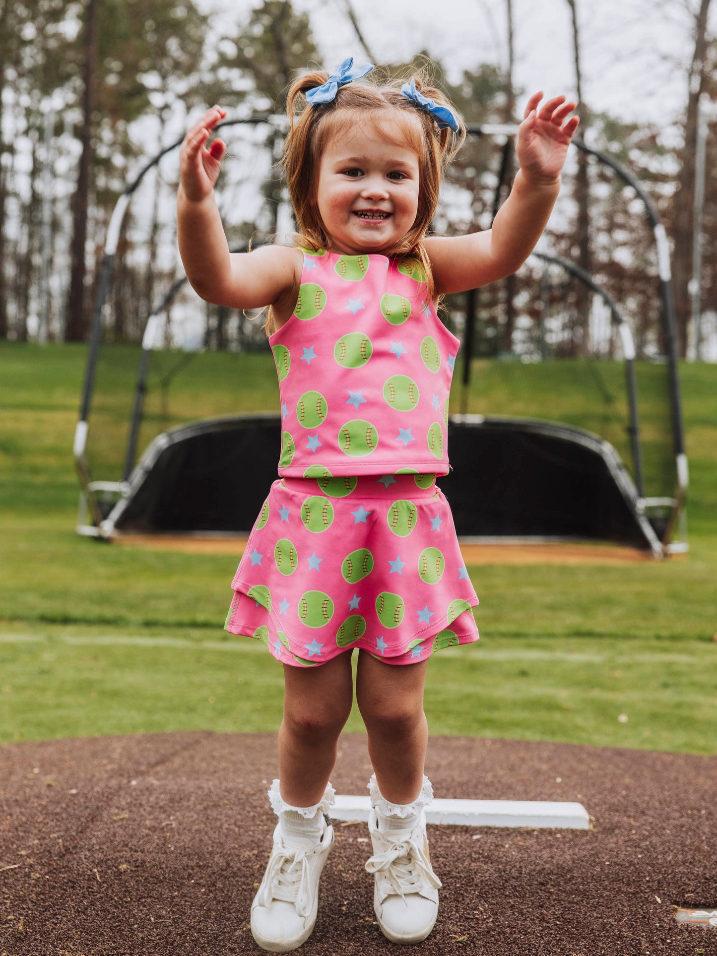 Active Skort Set - Softballs