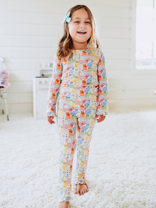 Cloud Fitted Ruffled Pajamas - Benjamin Button