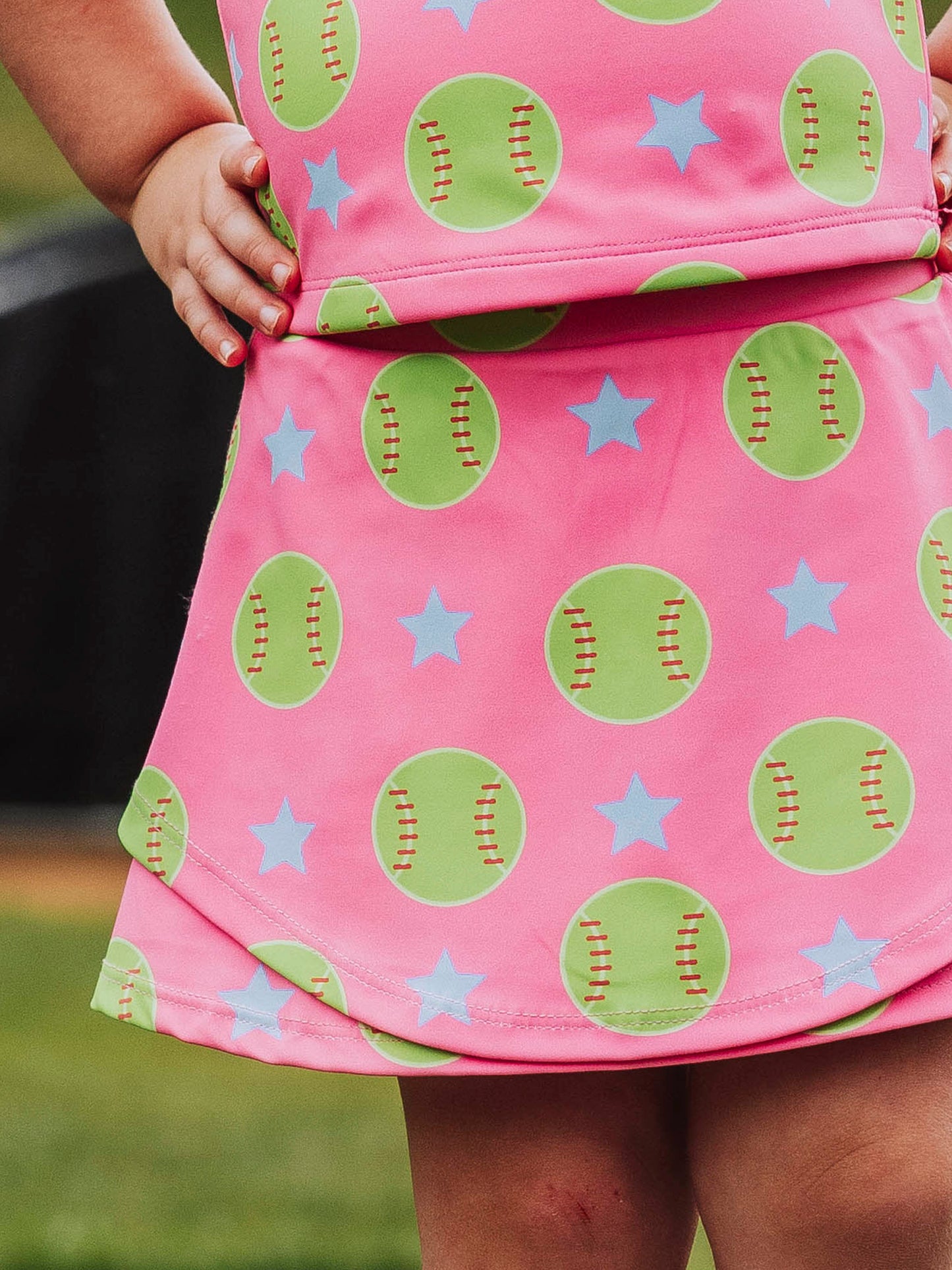 Active Skort Set - Softballs