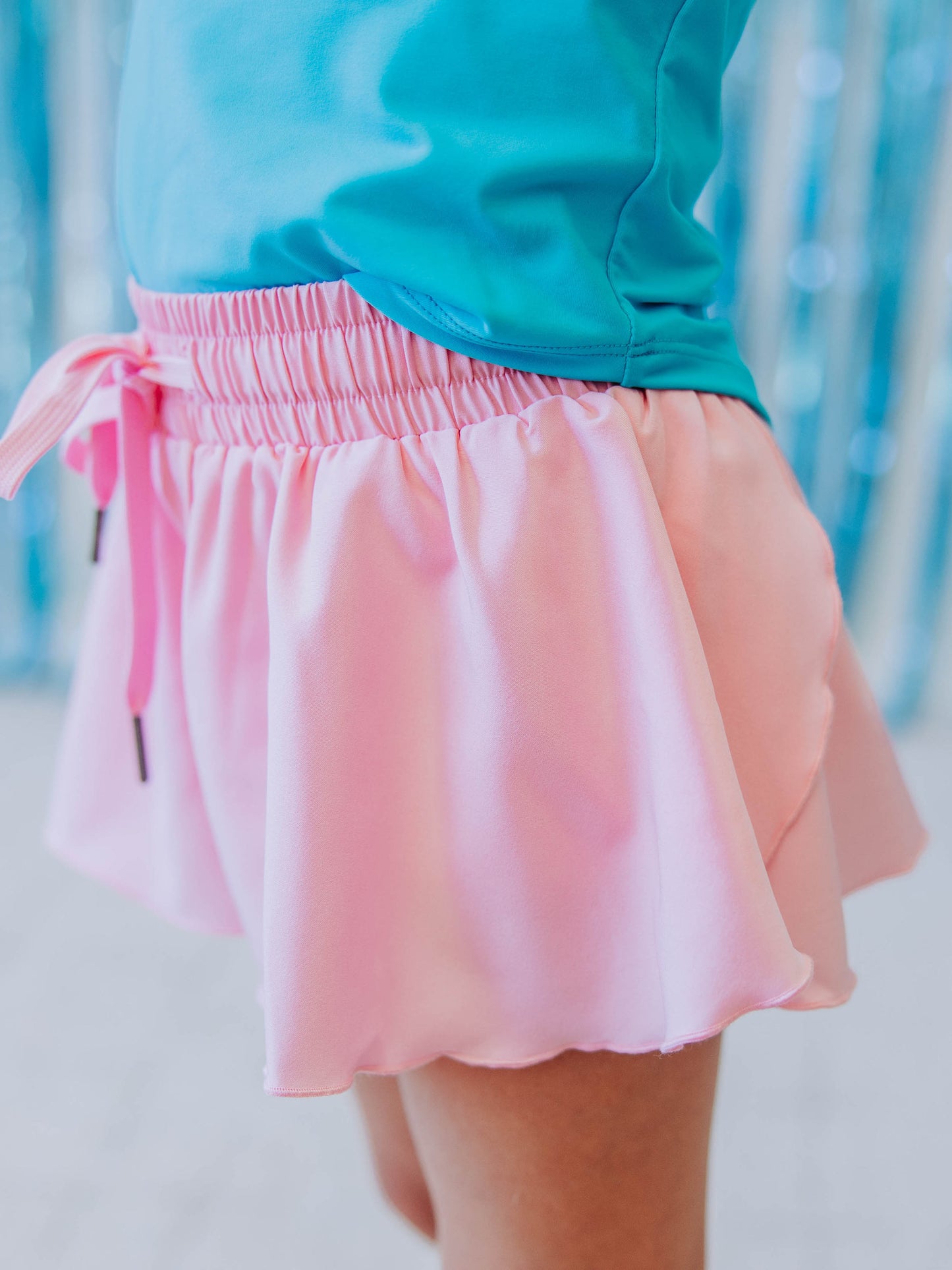 Flowy Shorts - Peony Pink