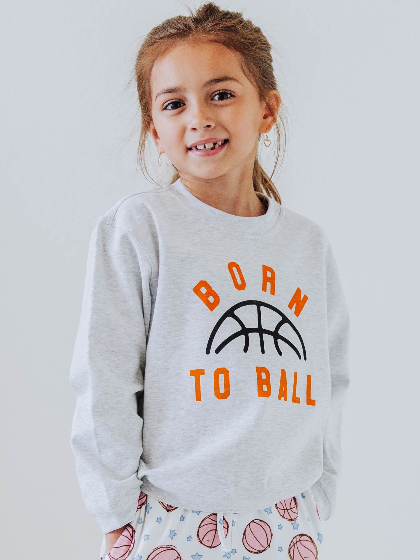 Warm Knit Sweatshirt - Born to Ball