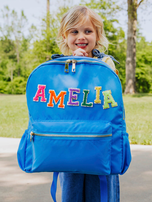 Retro Backpack - Glacial Blue
