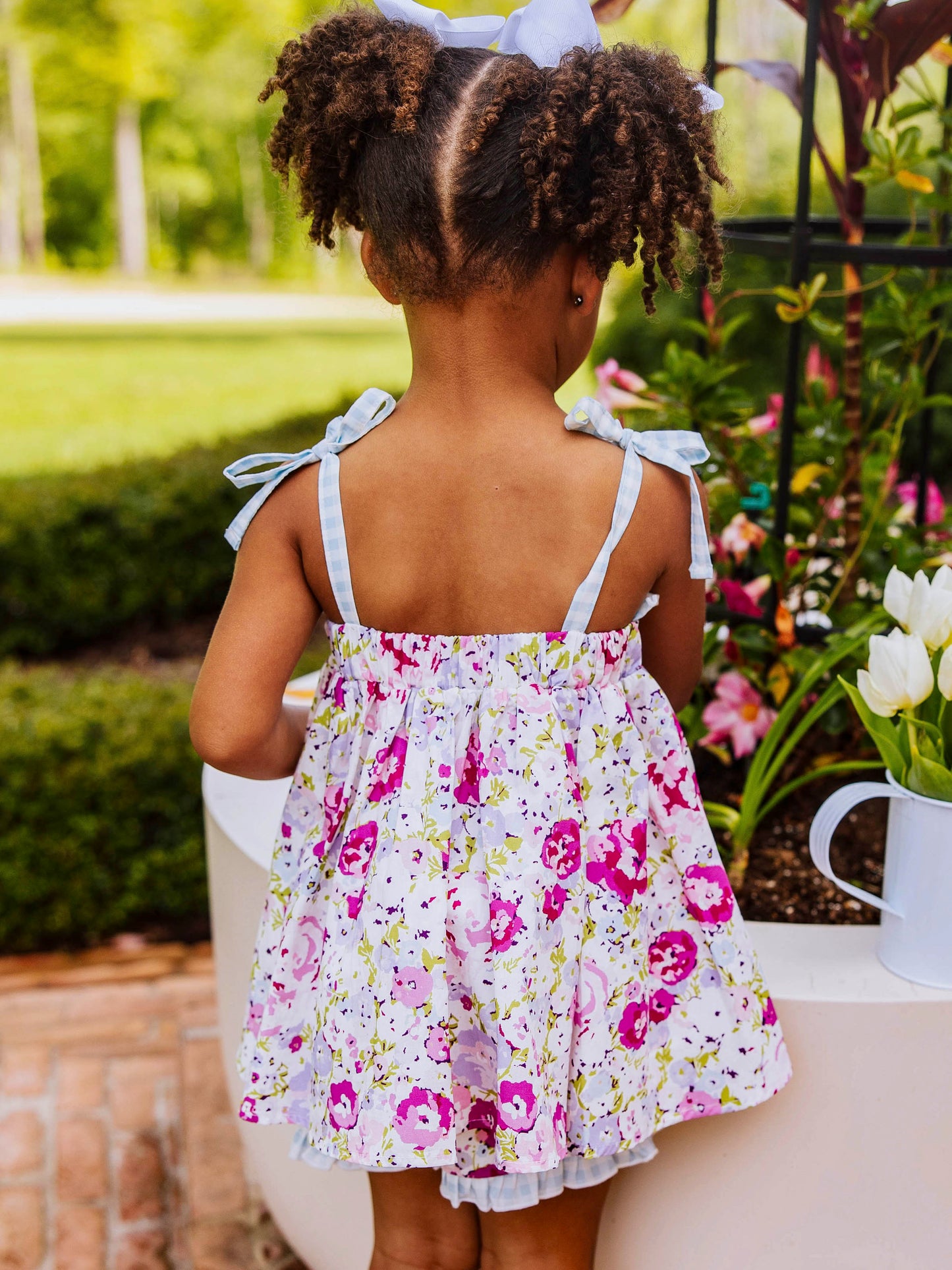 Bonnie Tunic Set - Violet Carnations
