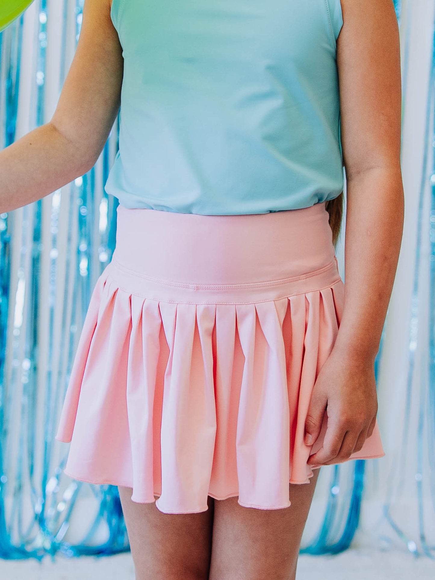 Pleated Tennis Skort - Ribbon Pink