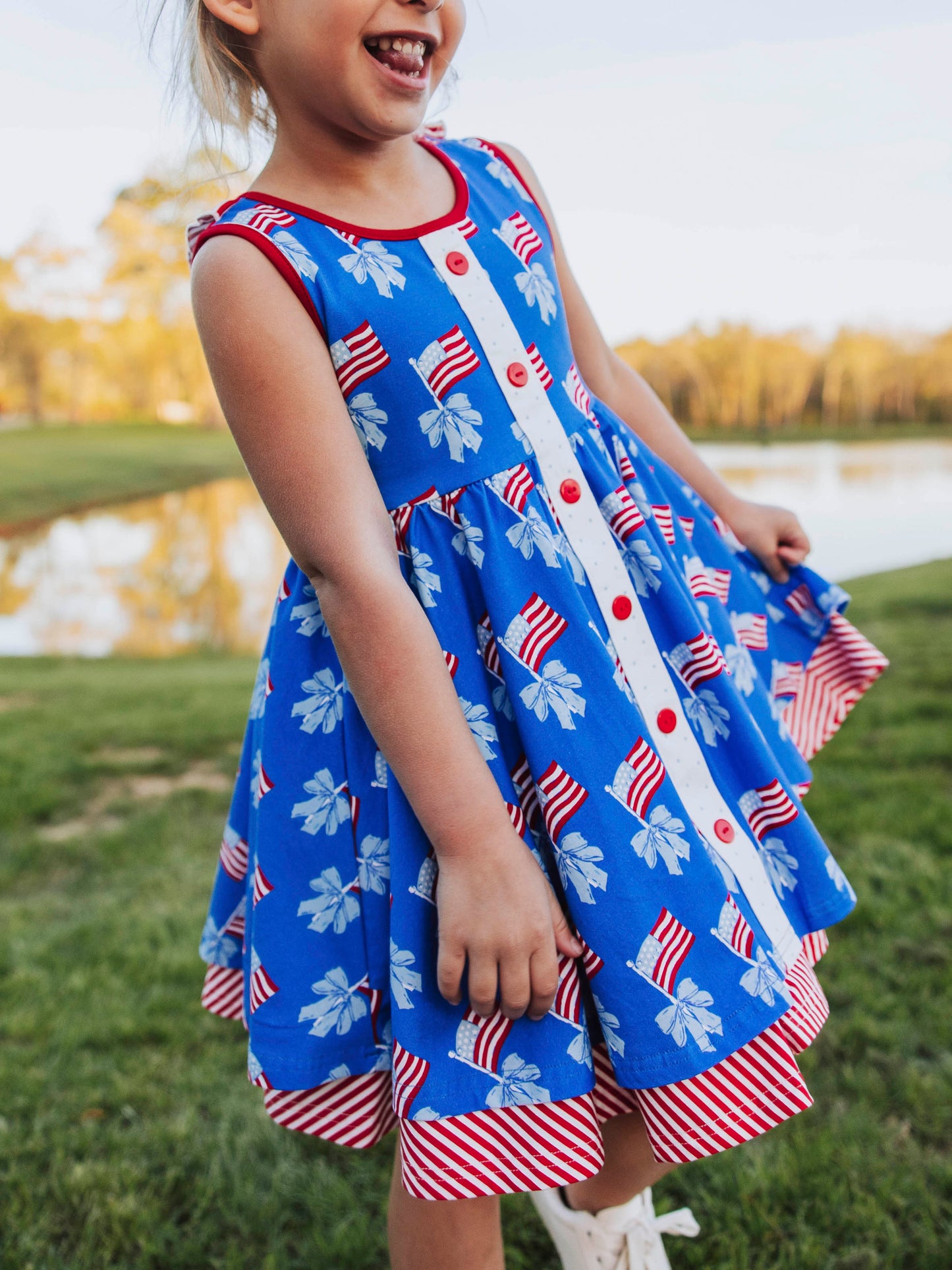 Prim Dress - Independence Day