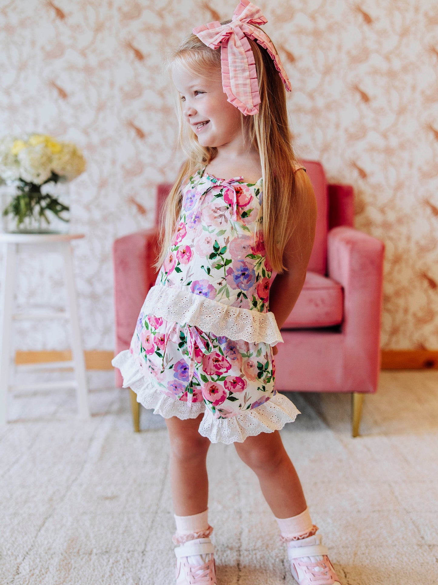 Lacy Tunic Set - Soft Bliss