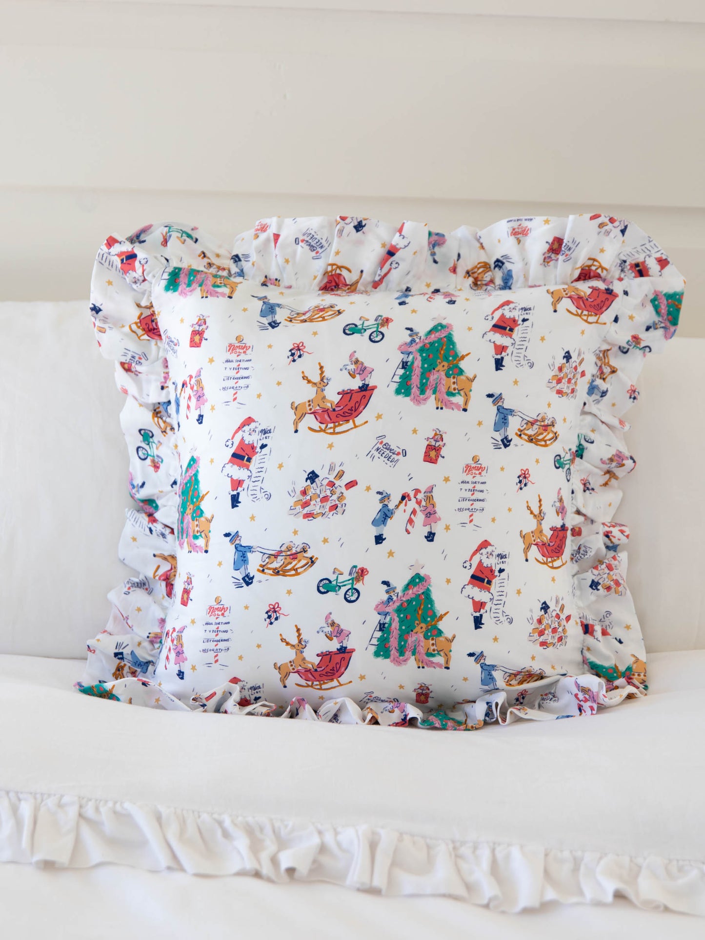 16 x 16 Pillow Cover - North Pole