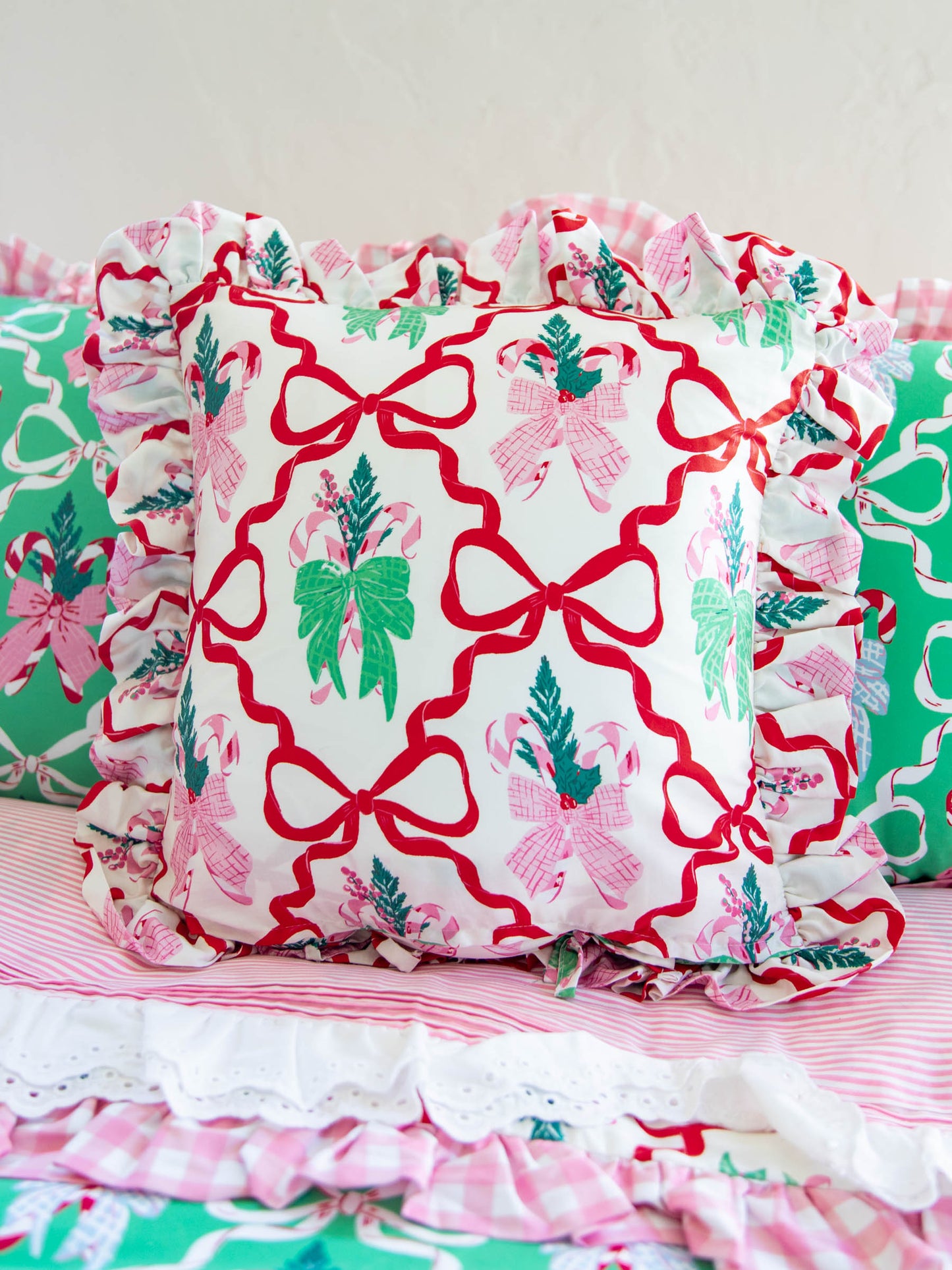 16 x 16 Pillow Cover - Christmas Day Cheer