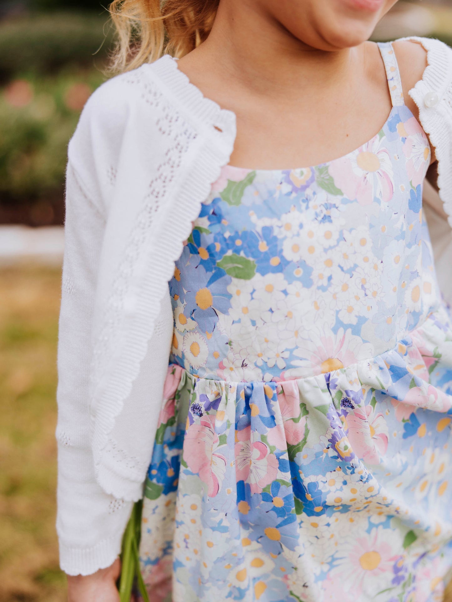 Smocked Sundress - Daisies and Blooms