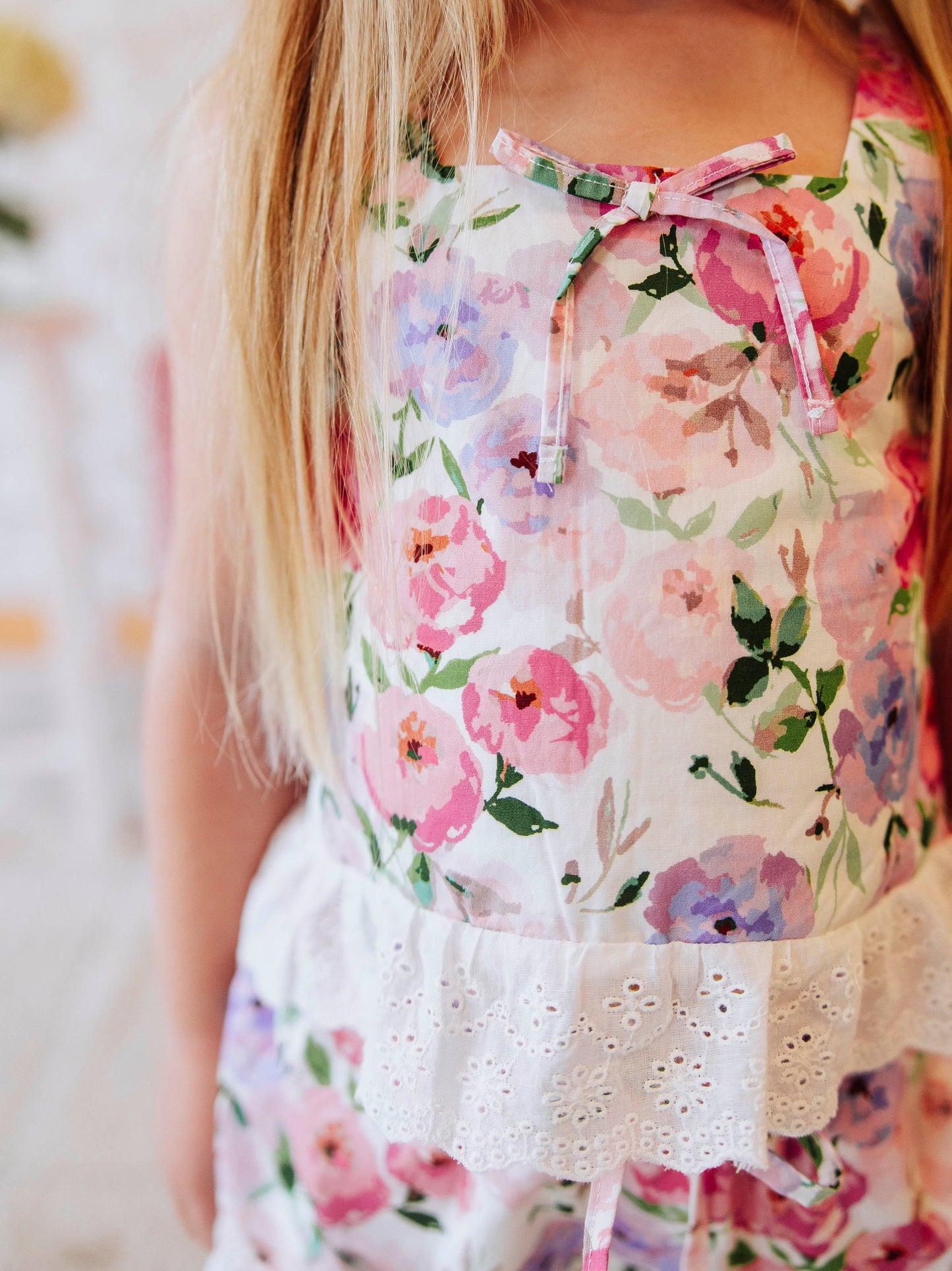 Lacy Tunic Set - Soft Bliss