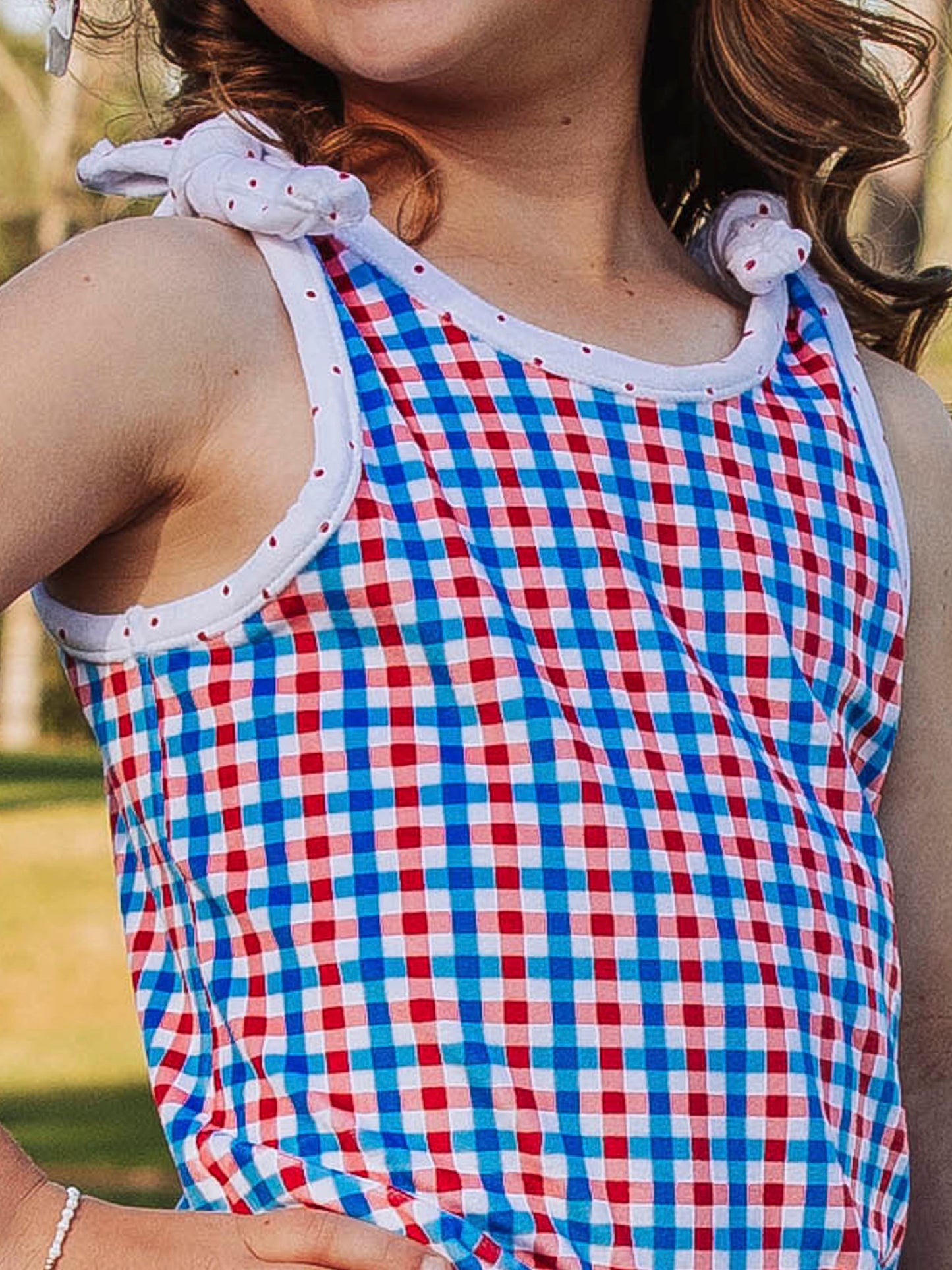 Terry Set - USA Gingham