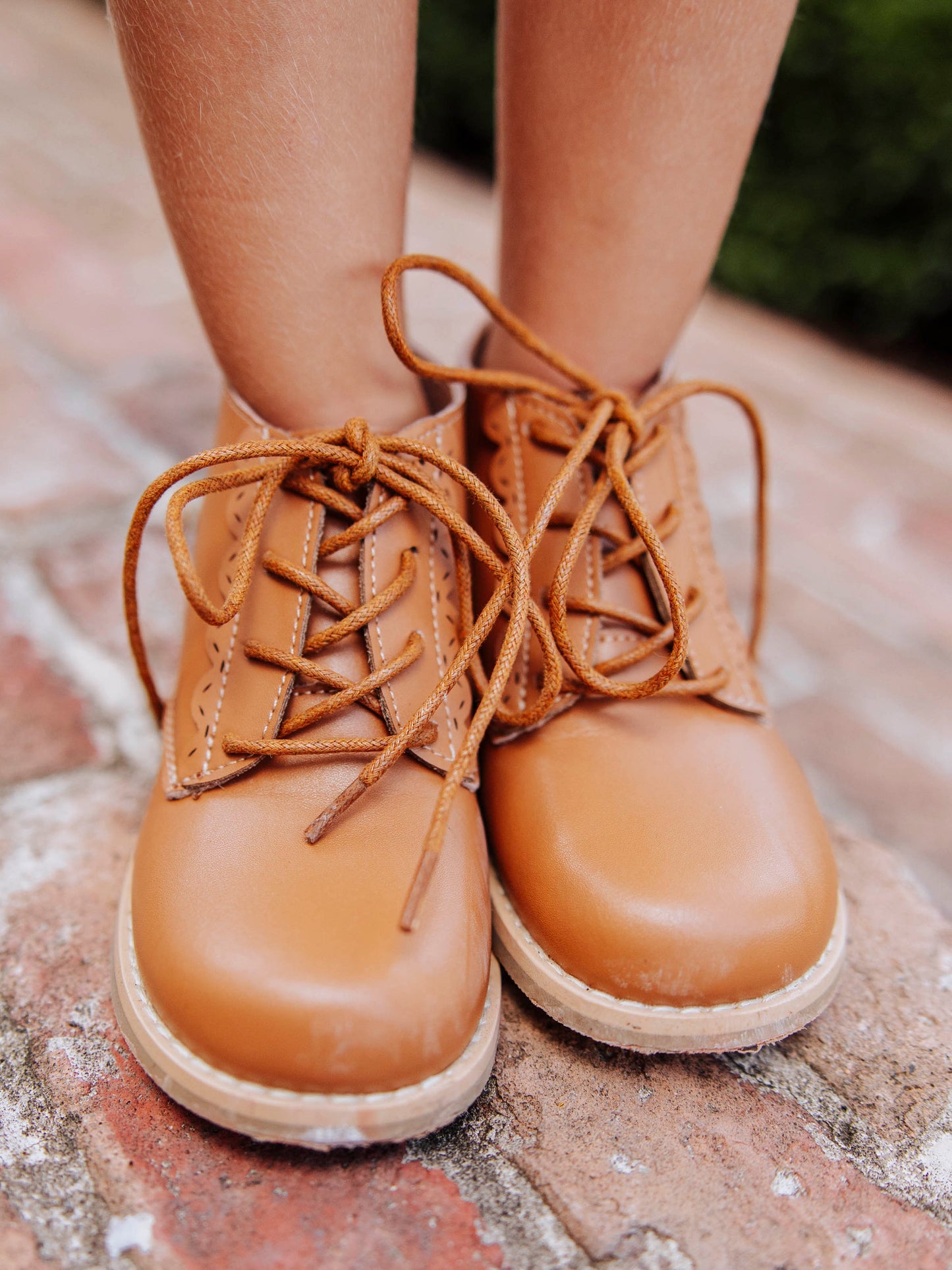 Lacy Ankle Boot - Brown