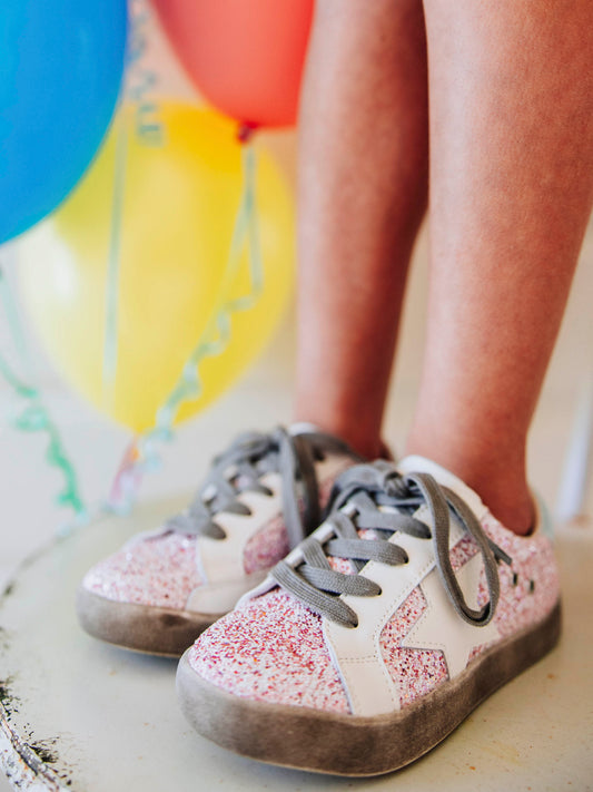 SweetHoney Sneakers - Pink Sparkle
