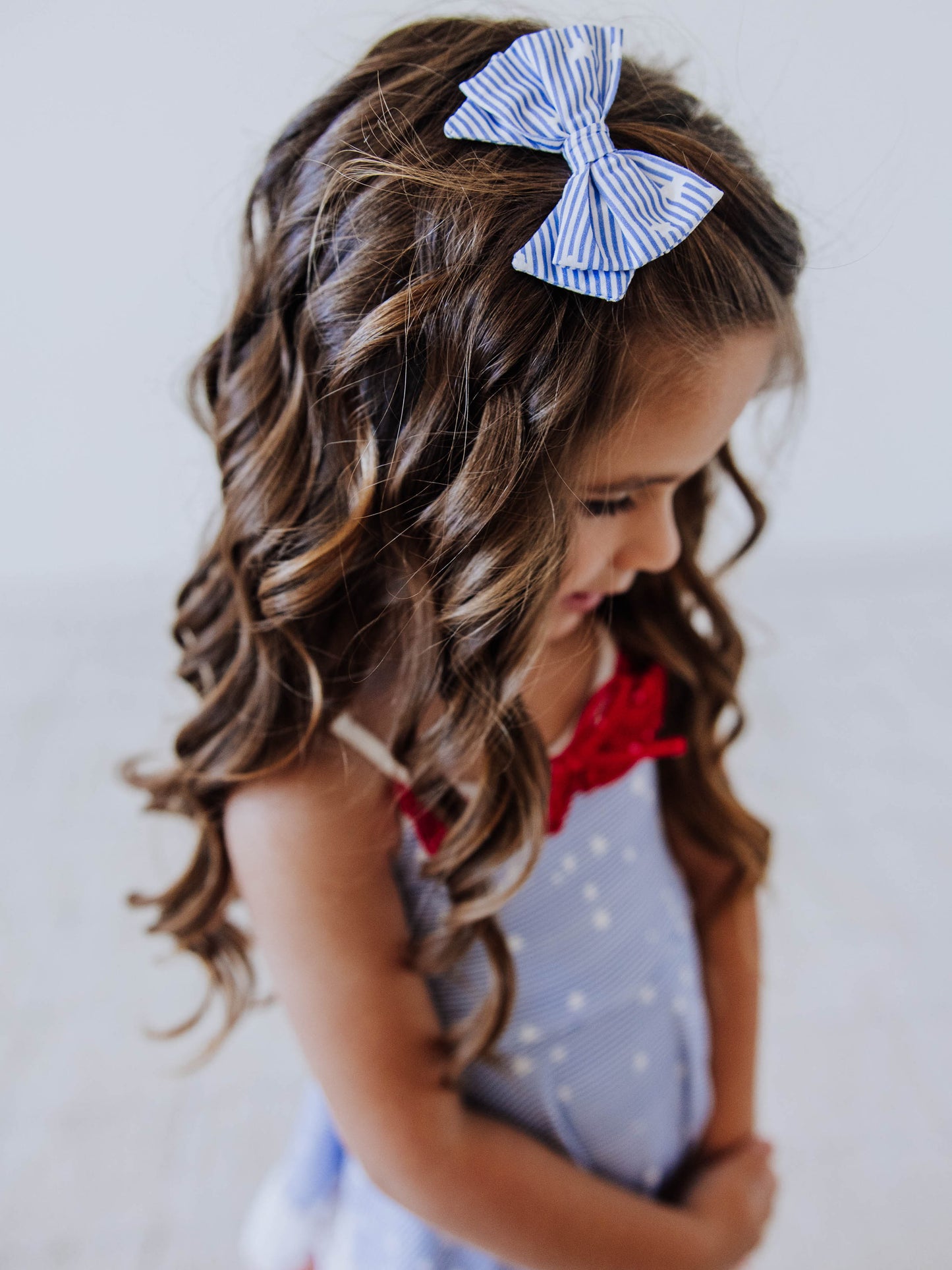 Bow Set Duo - Starry Stripes