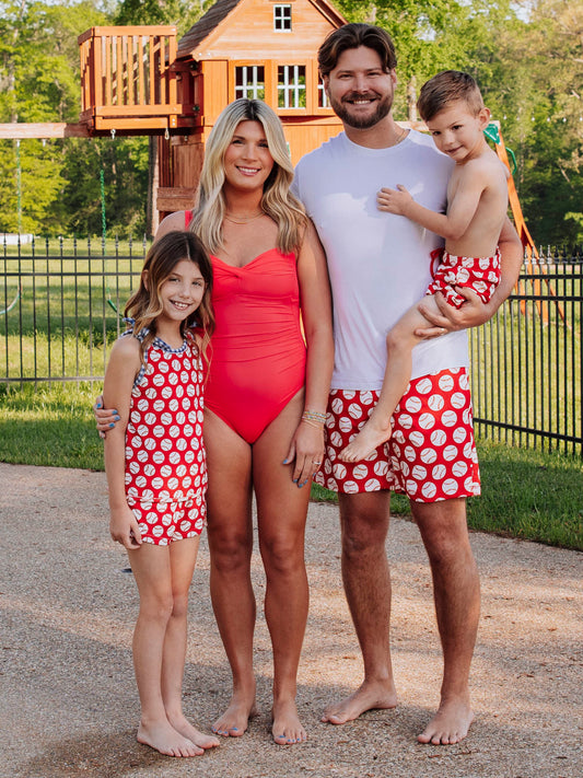 Men's Swim Trunks - Home Run