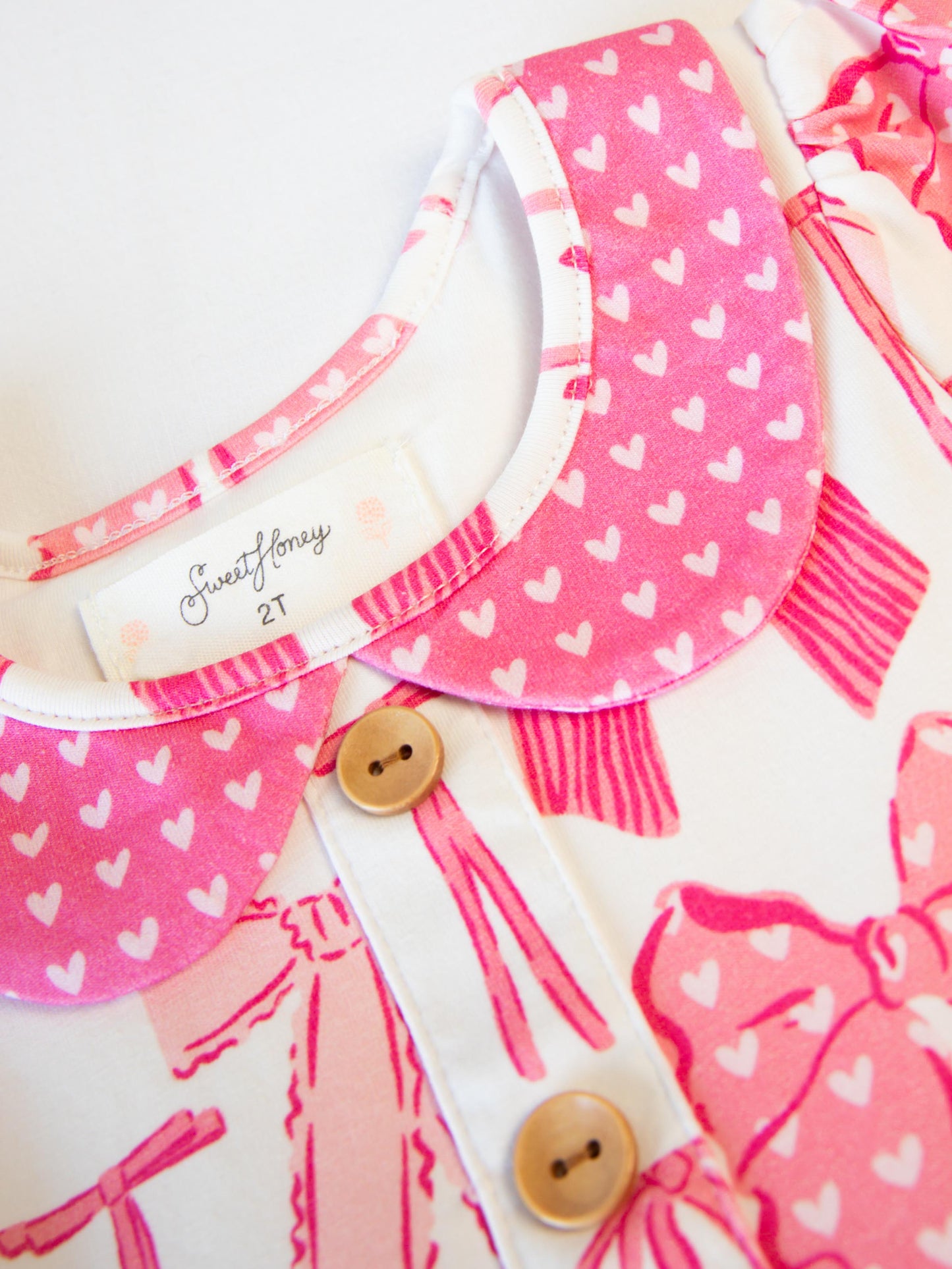 Prim Dress - Pretty Pink Bows