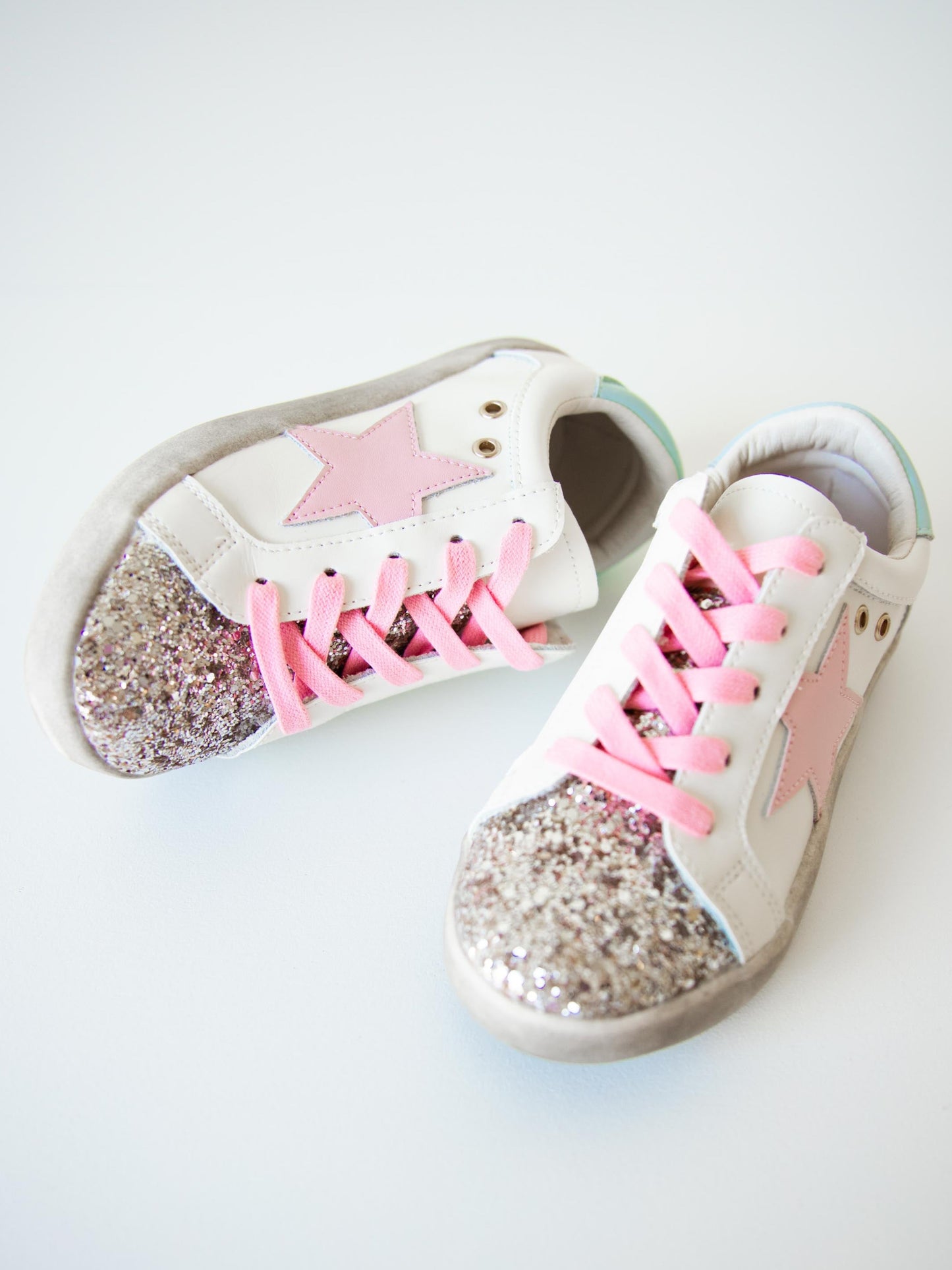 SweetHoney Sneakers - Sparkle Toe