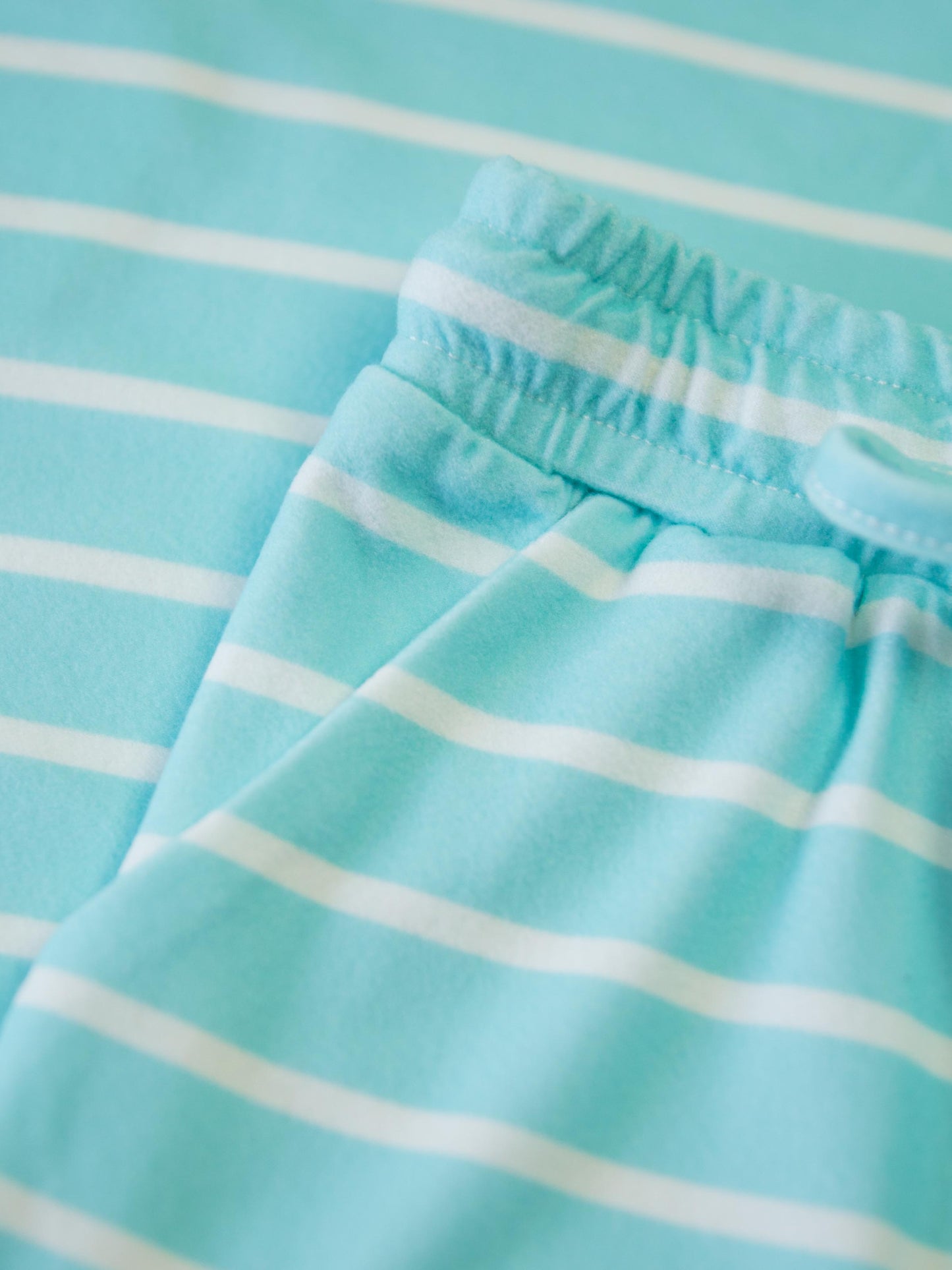 Jogger Play Set - Aqua Blue Stripe