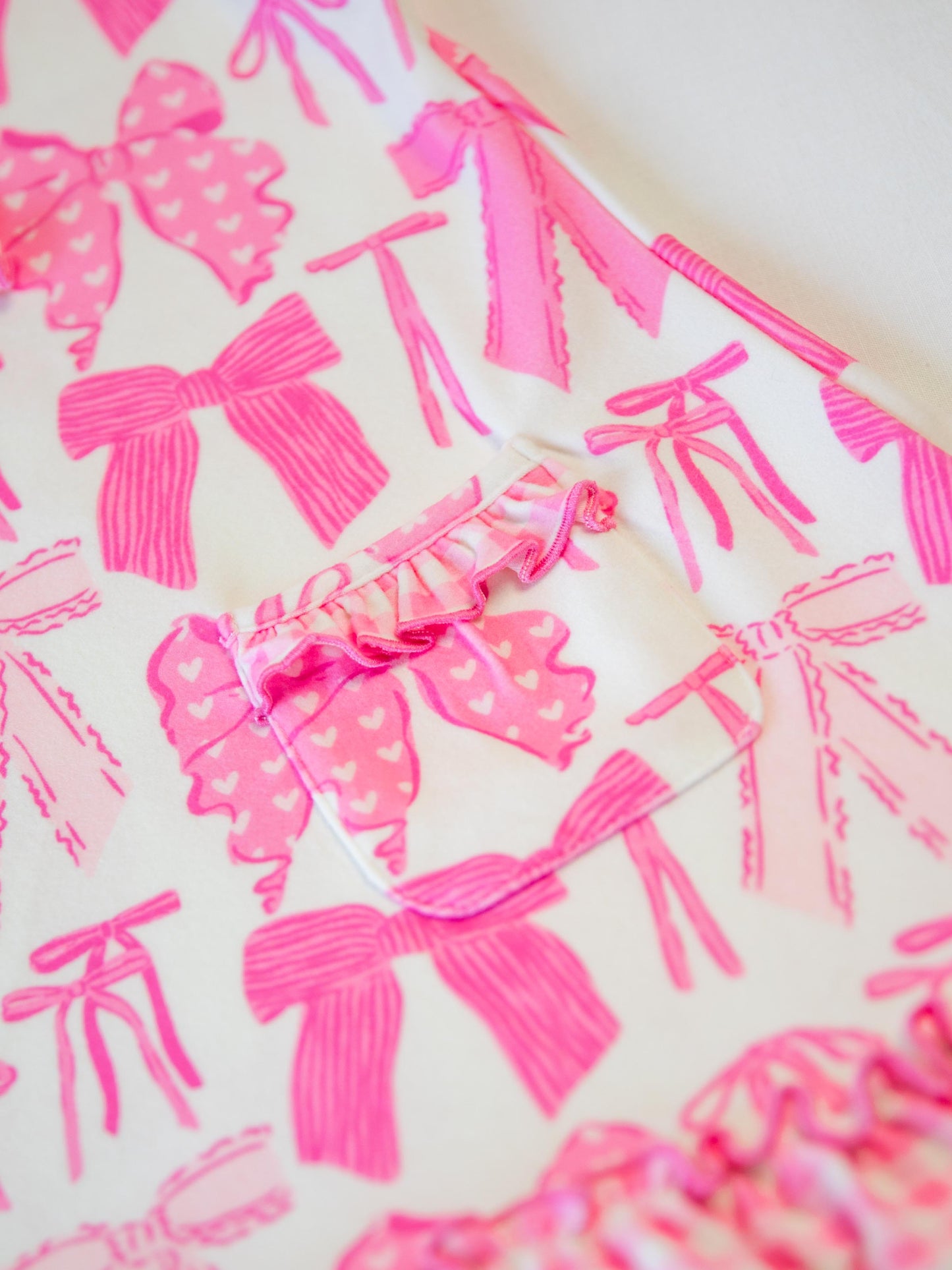 Everyday Play Dress - Pretty Pink Bows