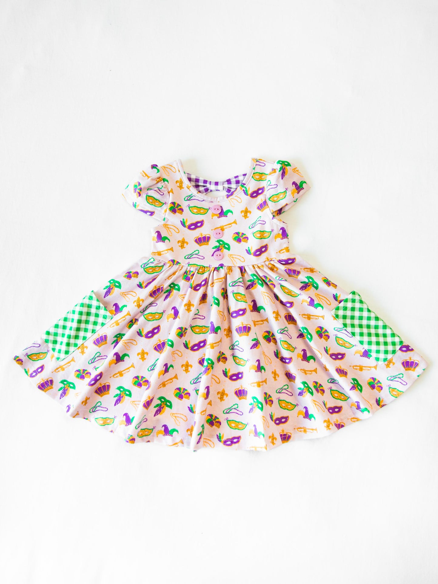 Limited Edition Flair Dress - Party Gras