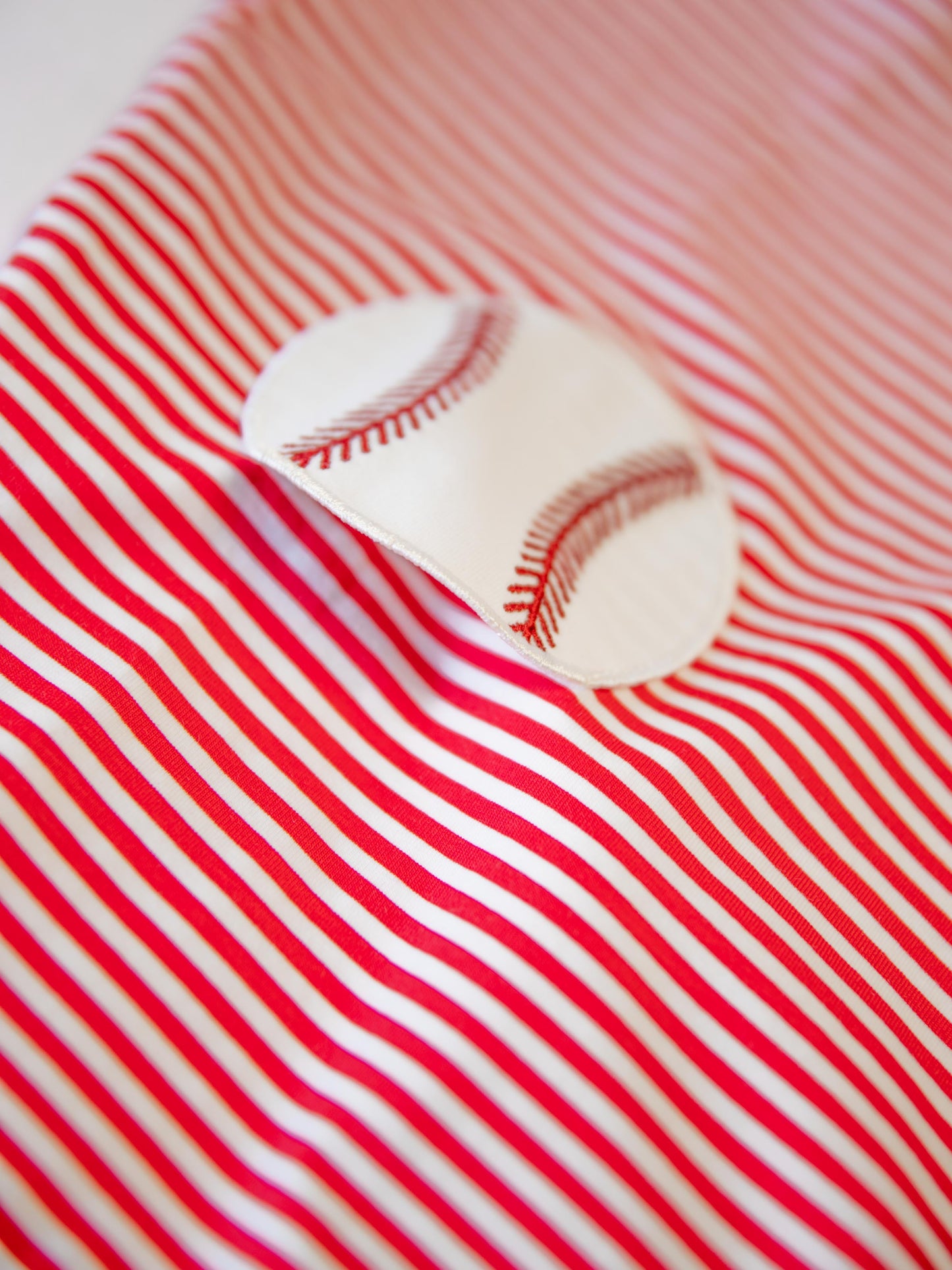 Swing Dress - Baseball Red Stripes