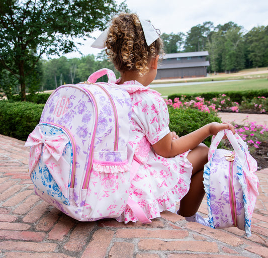Seelie Bow Backpack - Falling Petals Mix