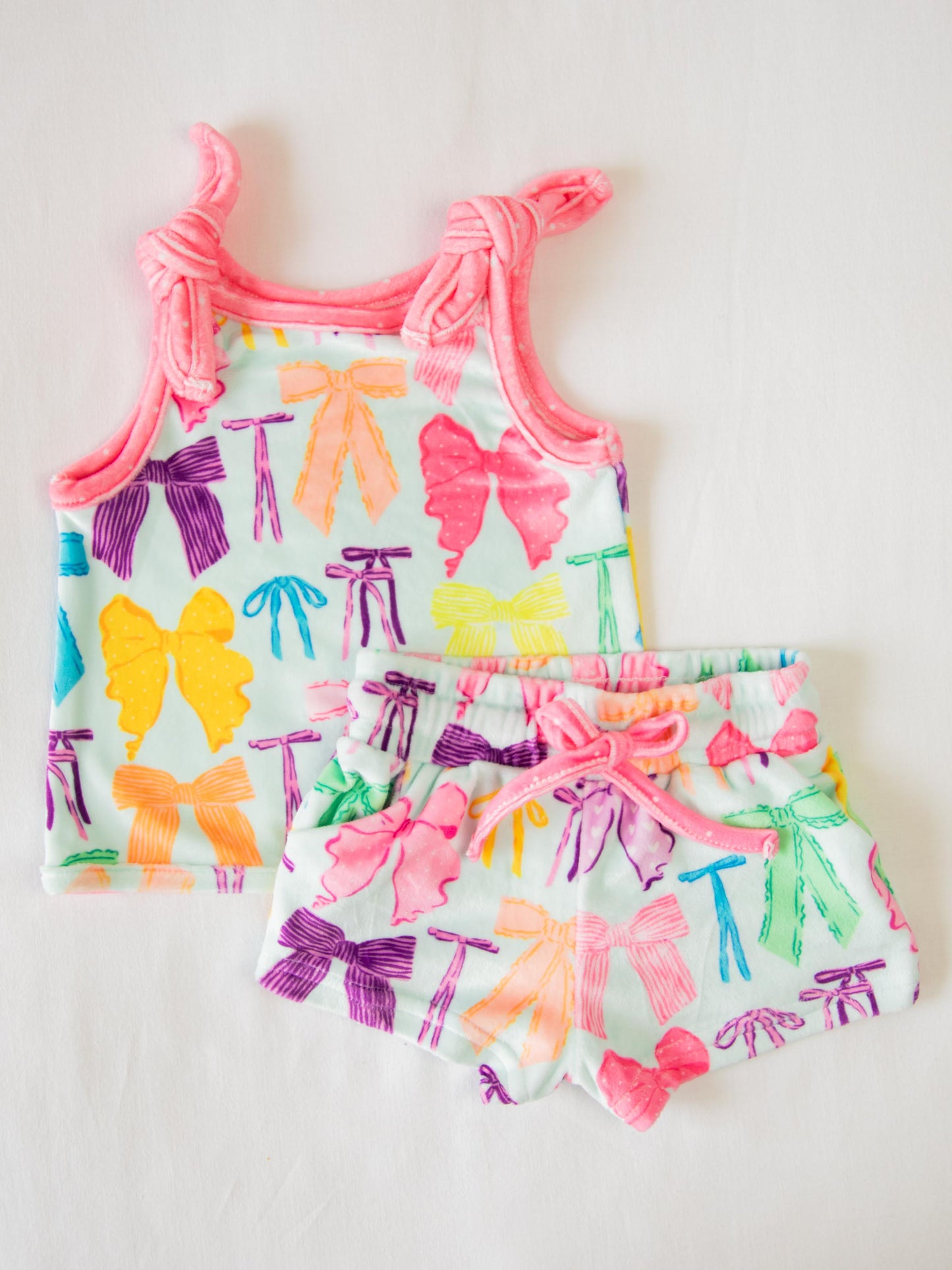 Terry Set - Vibrant Bows