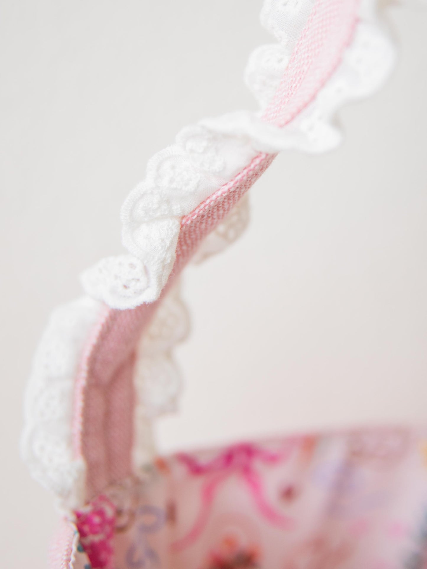 Bunny Basket - Sweet Bunny Pink