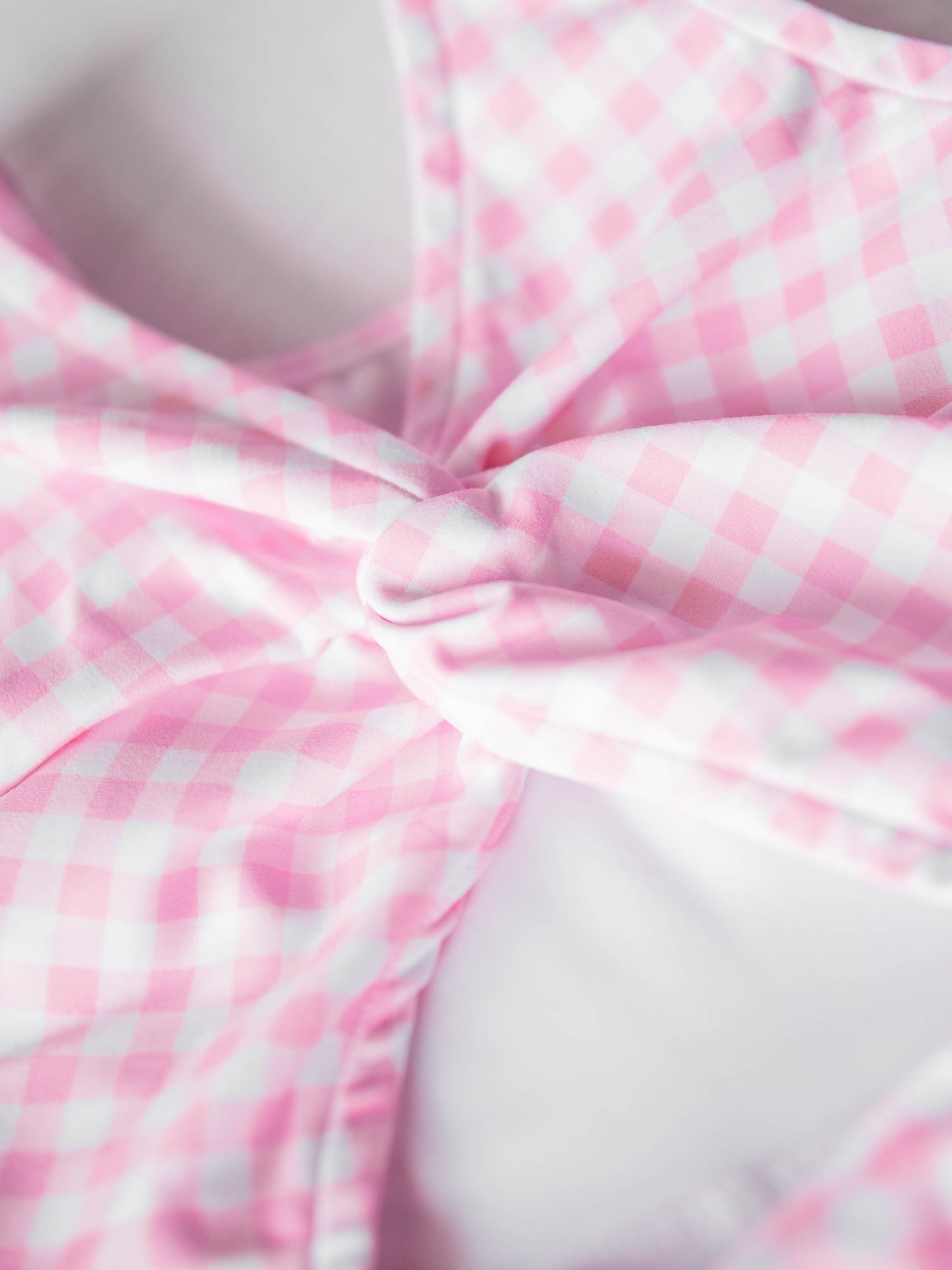 Tennis Dress - Pink Petal Check