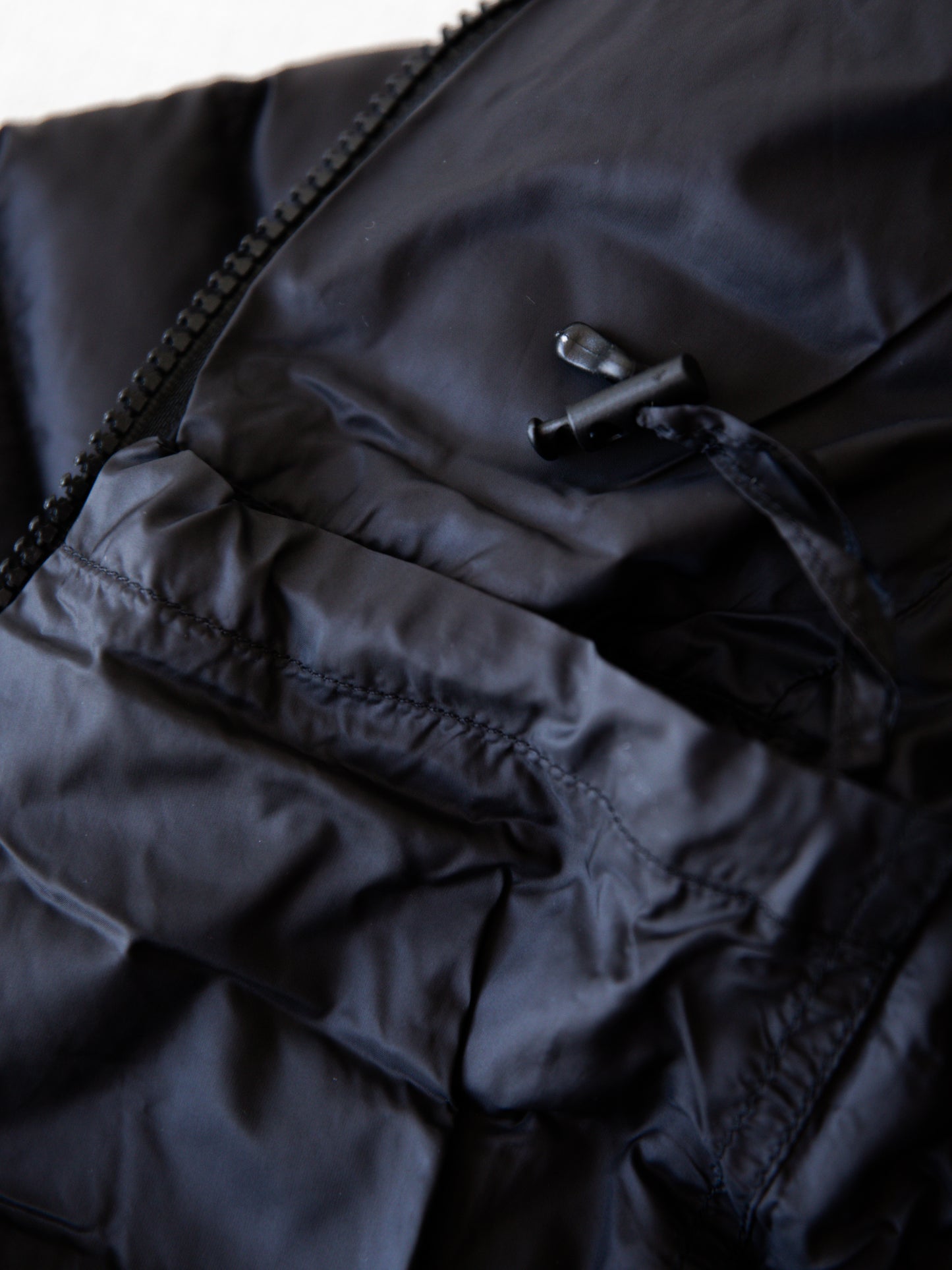Puffer Zip Jacket - Pitch Black