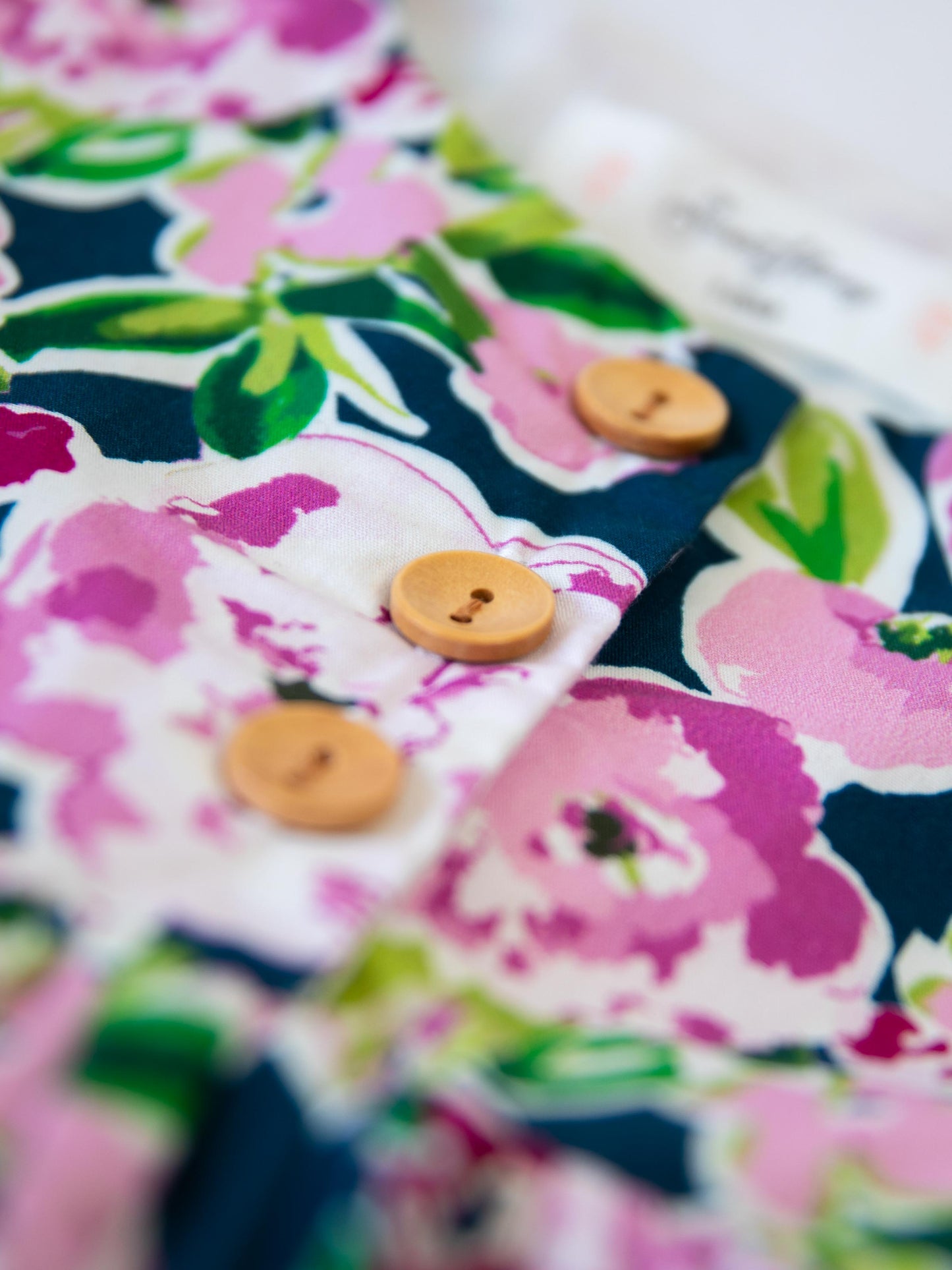 Margo Dress - Purple Blooms