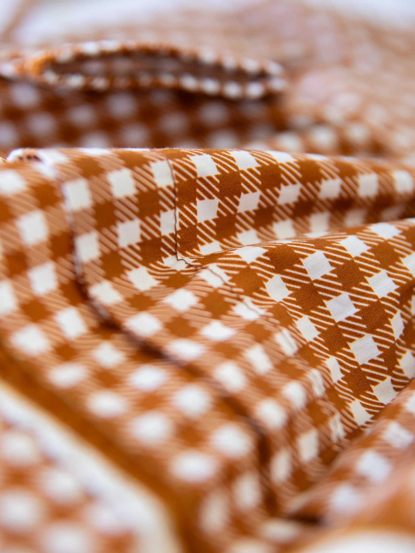 Margo Dress - Pumpkin Spice Check