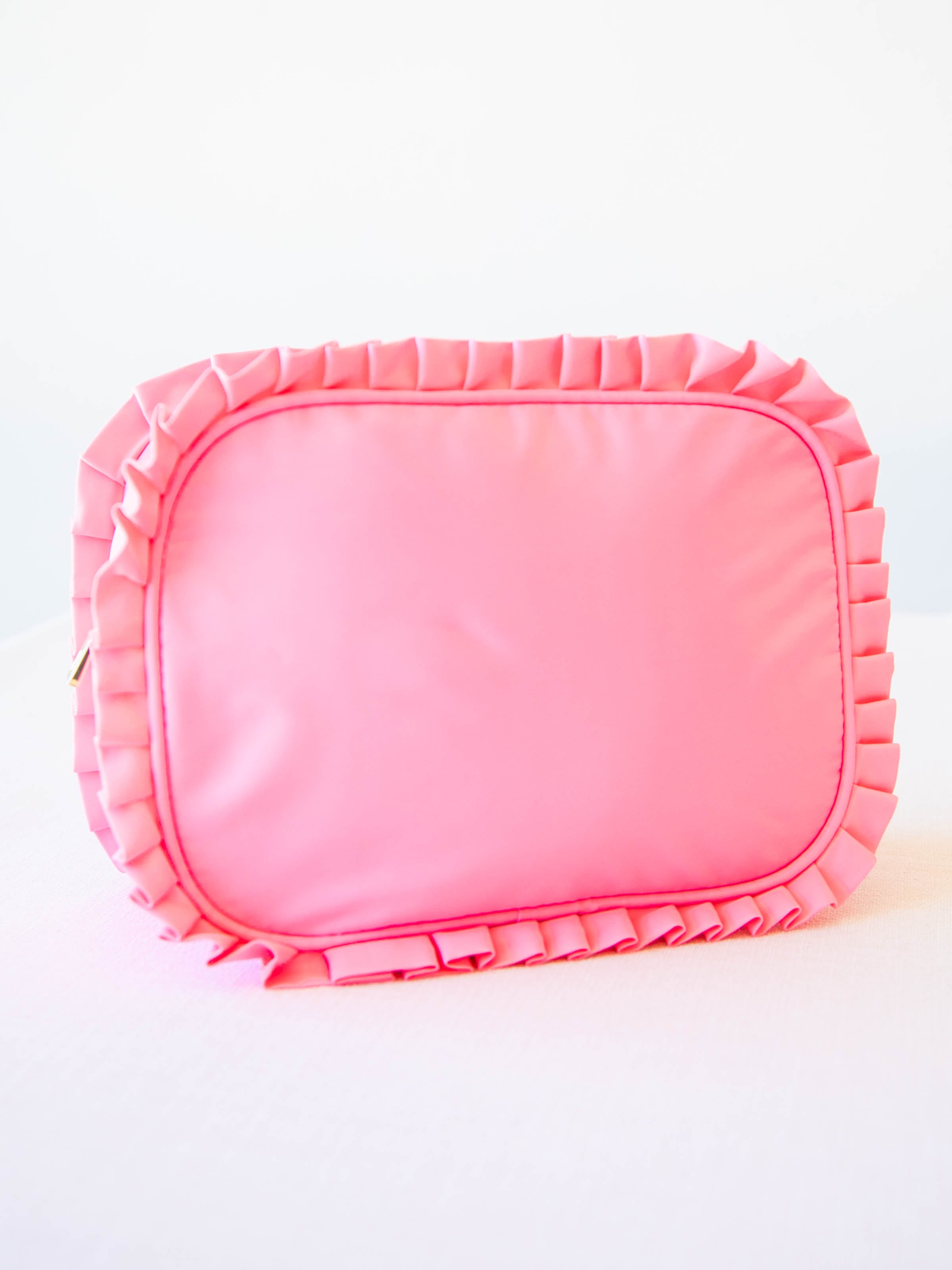 ruffled-cosmetic-bag-raspberry-sorbet-sweethoney-clothing