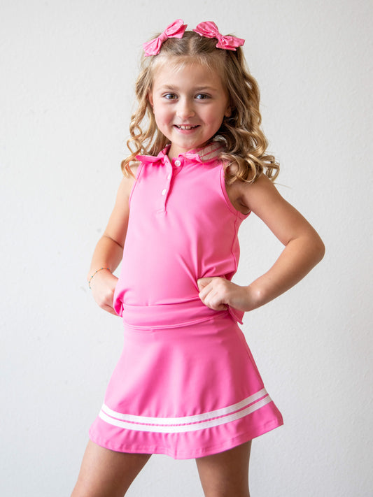 Tennis Set - Deep Pink