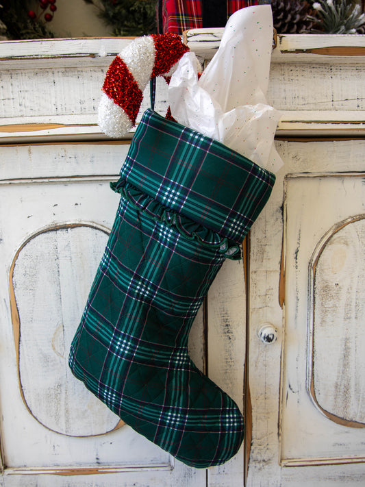 Ruffled Stocking - Christmas Traditions