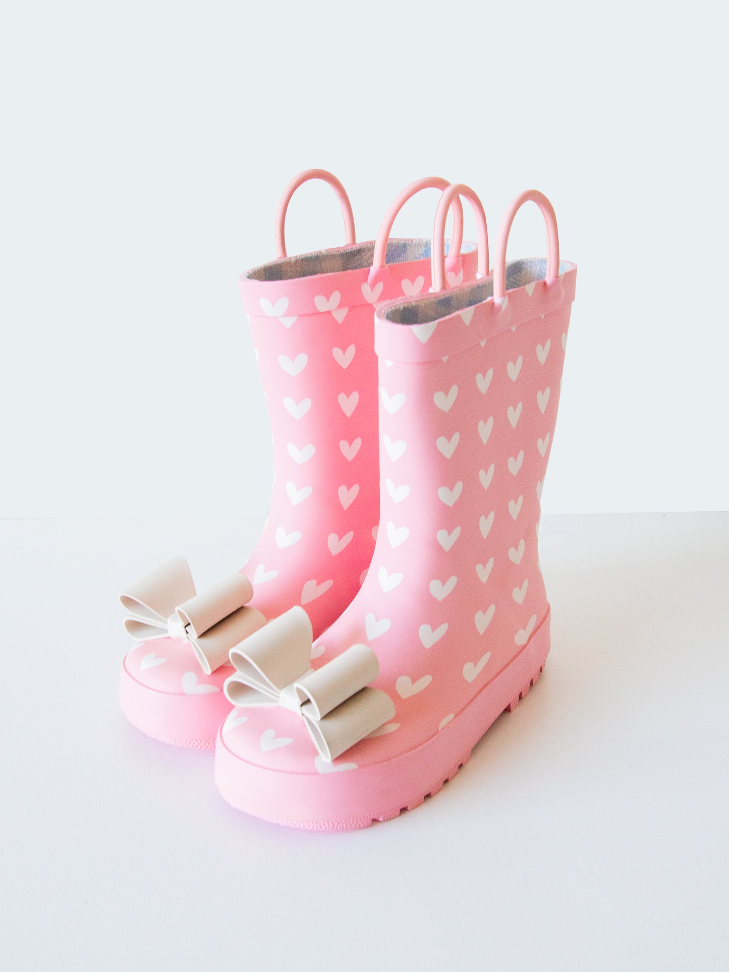 Cheery Rain Boots - Hearts