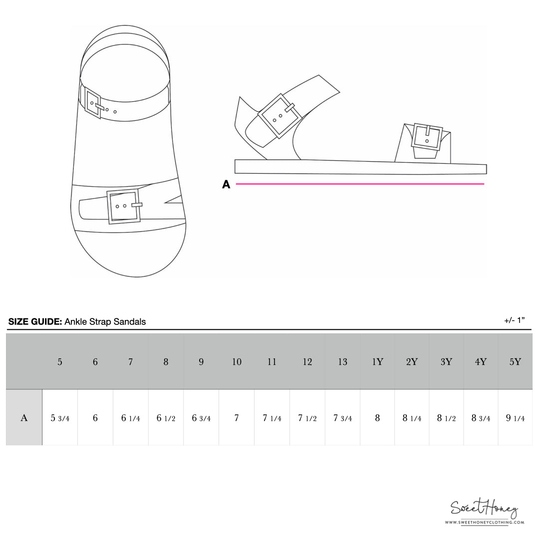 Ankle Strap Sandals - Sour Apple