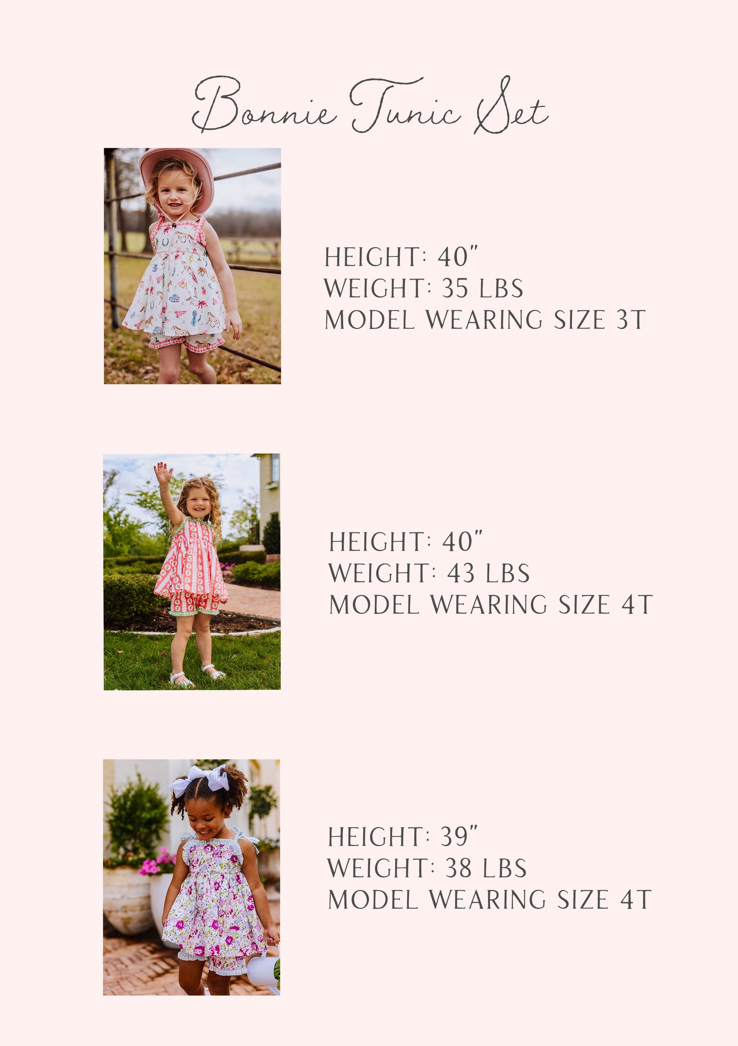 Bonnie Tunic Set - Sweet Strawberry