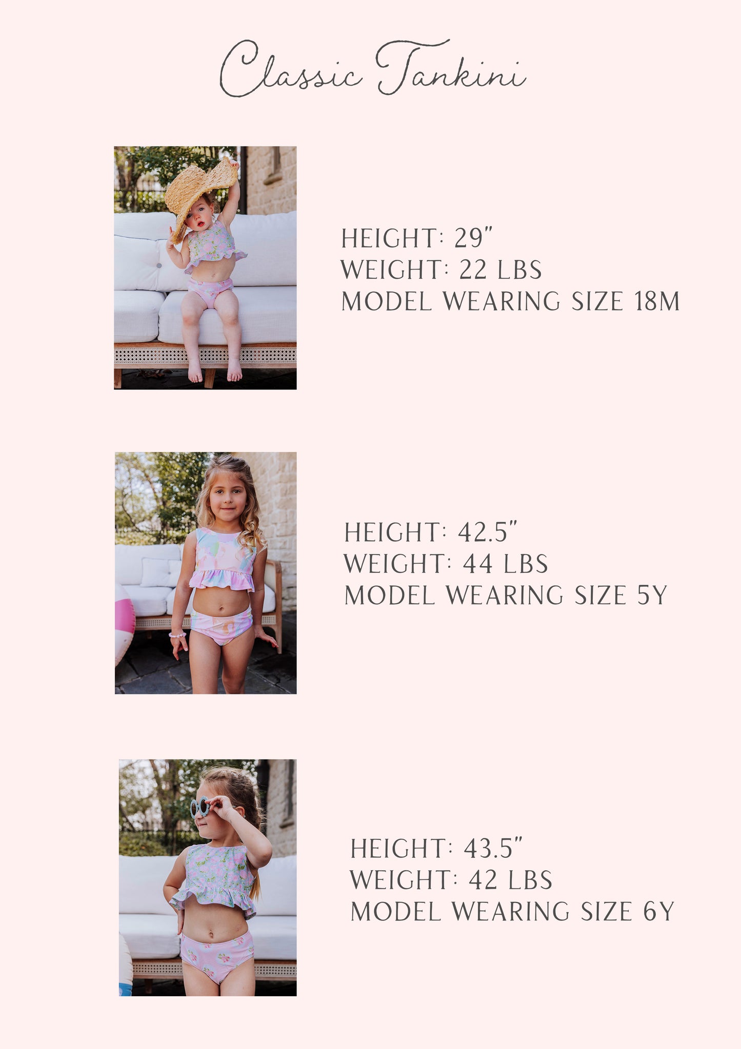 Classic Tankini - Cotton Candy Splash