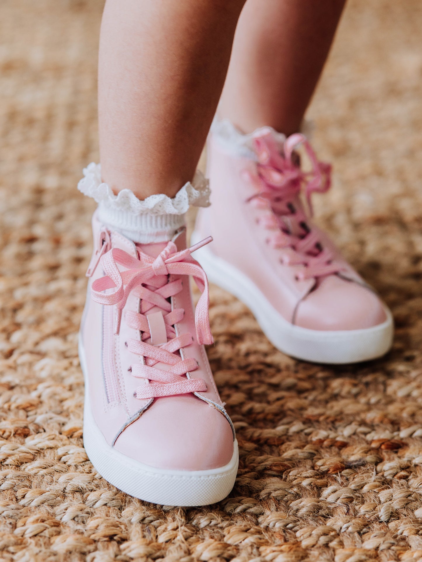 SweetHoney High Tops - Pink