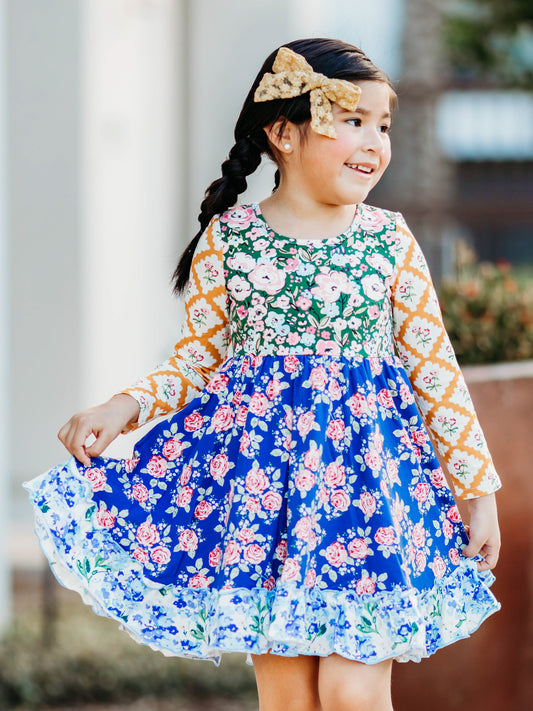 Flair Dress - Rose Garden Mix Up