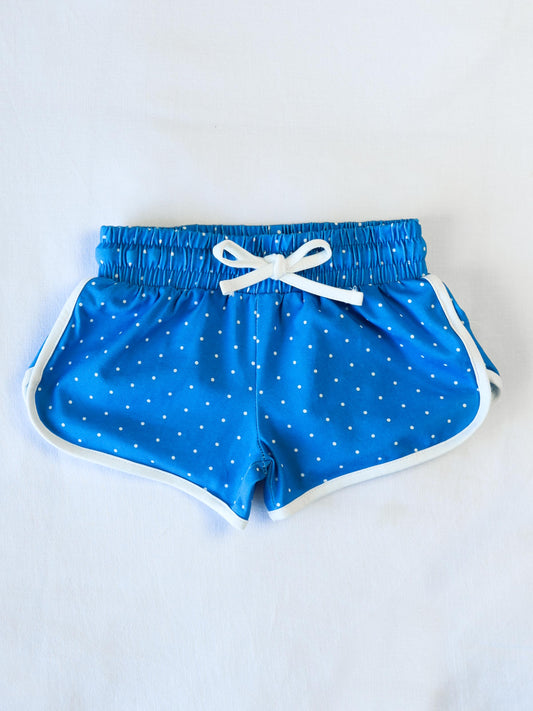 Athletic Shorts - Deep Sea Dotty