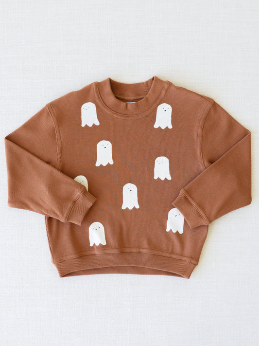 Ribbed Sweatshirt - Most Ghosts