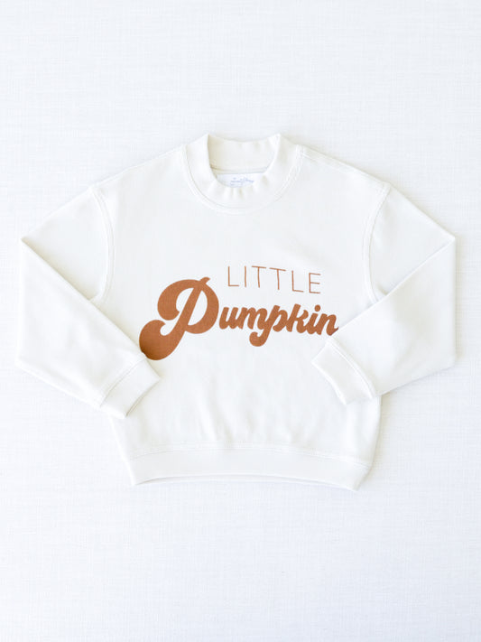 Ribbed Sweatshirt - Little Pumpkin Spice