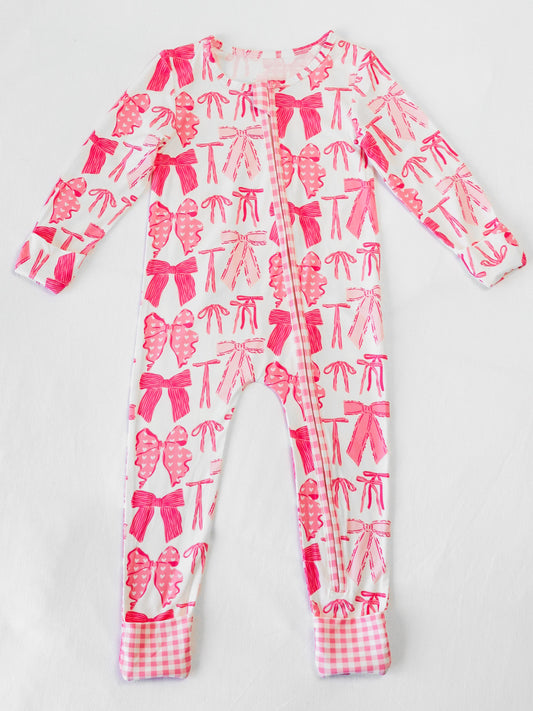 Cloud Layette - Pretty Pink Bows