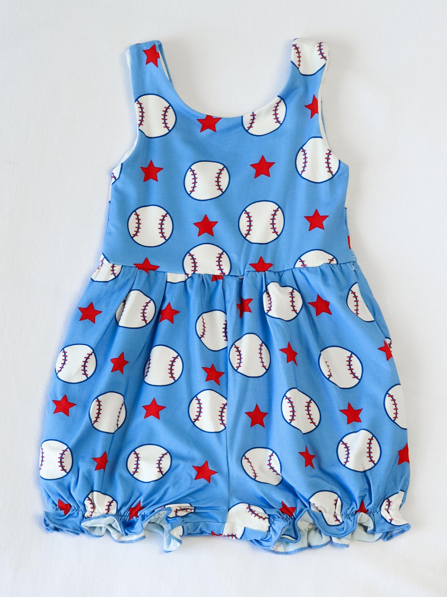 Short Leggy Romper - Allstar Baseball